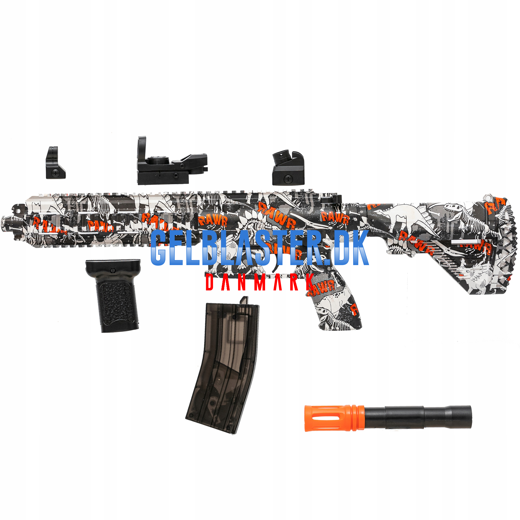 Gel Blaster M416 - Red Dino