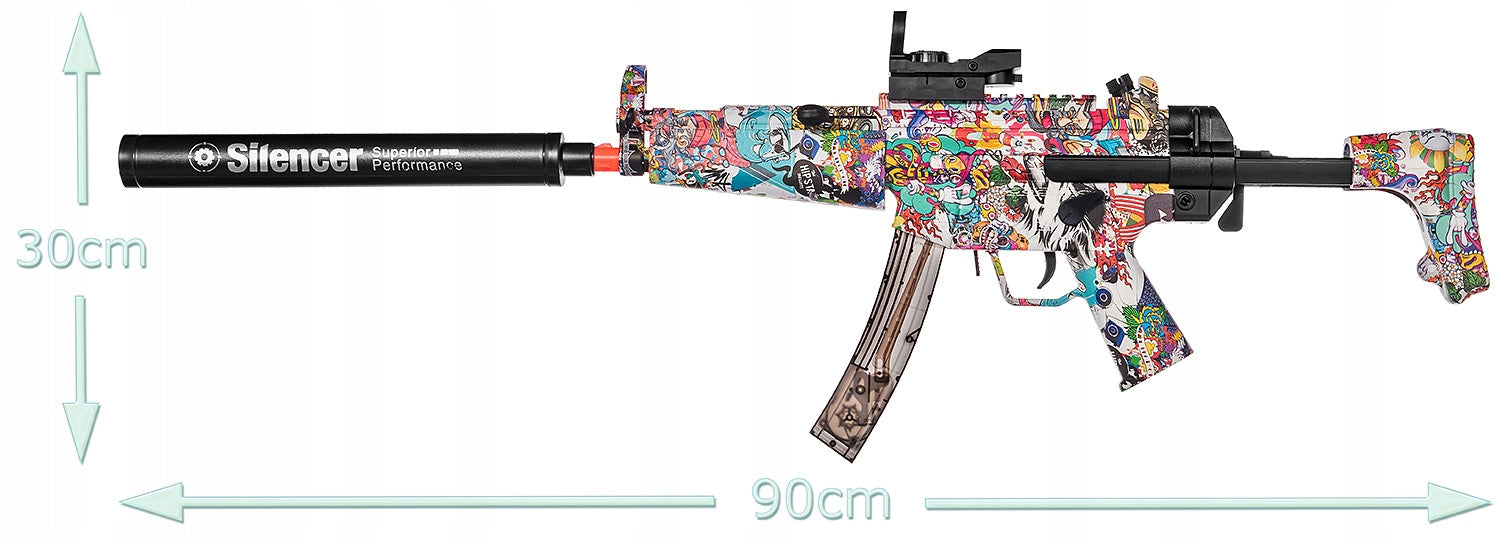 Gel Blaster MP5A - Spacy Edition