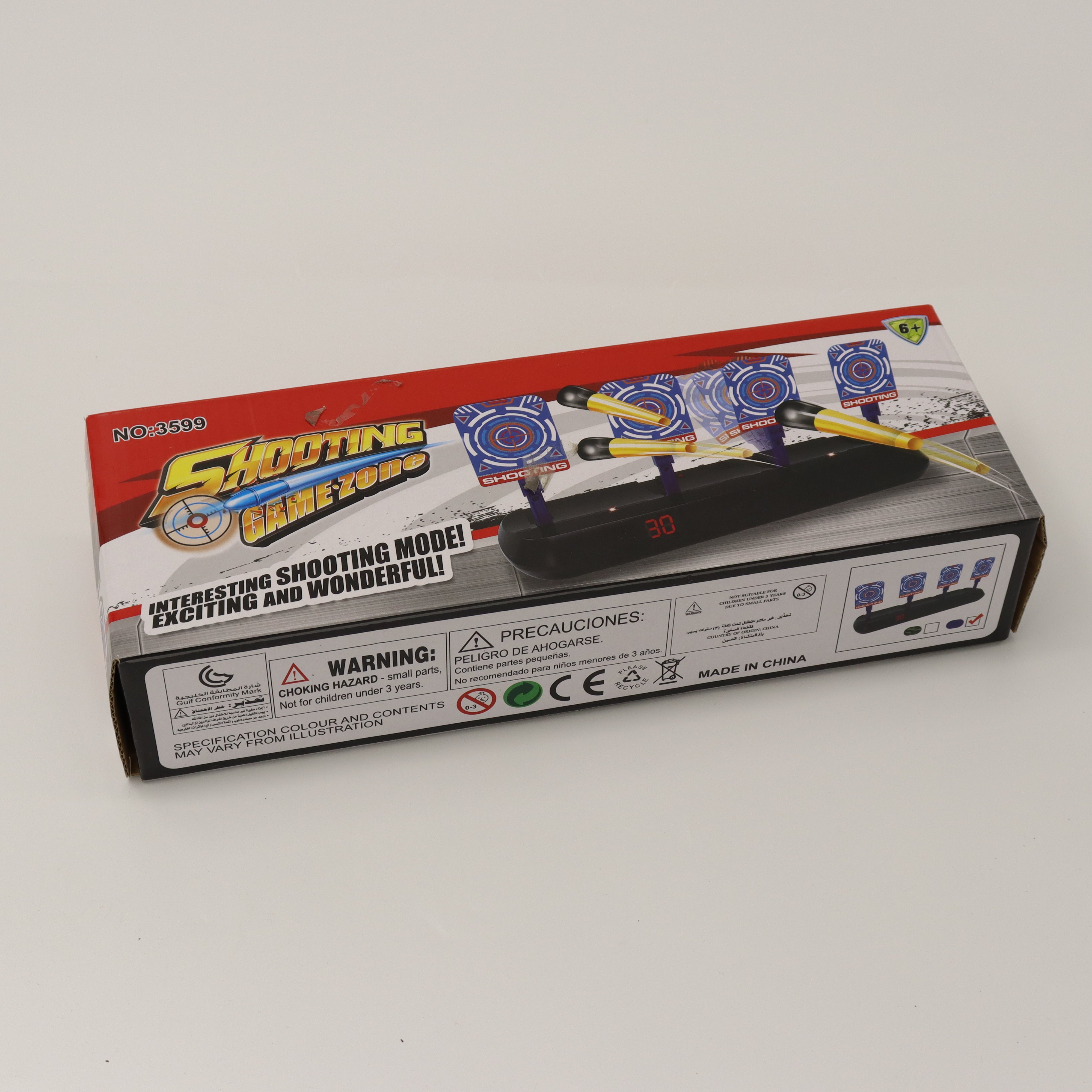 Gel blaster skydeskive target Gel Blaster | Elektronisk skydeskive med 4 skiver 🎯 Gel Blaster Danmark Elektronisk skydeskive med 4 skiver, passer perfekt til gel blasters. Lyden af knust glas når skiven bliver ramt.