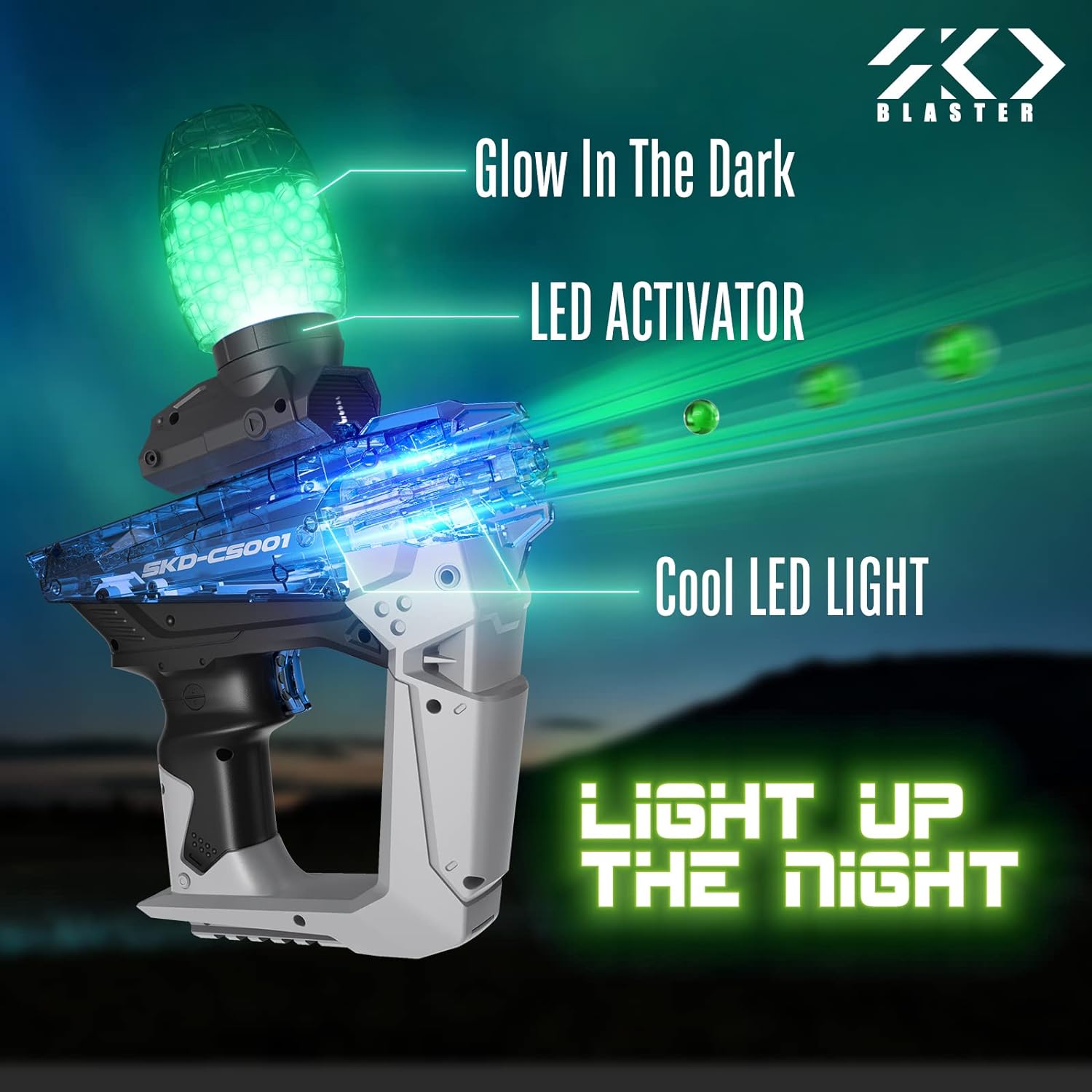 Gel Blaster SKD Lighting UV - Blå