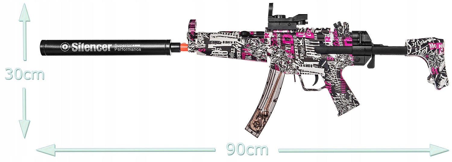 Gel Blaster MP5A - Pink Devil Edition